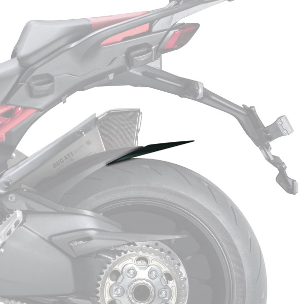 Pyramid Plastics Pyramid hugger extension | matte black | ducati multistrada v4 pikes peak 2021>current